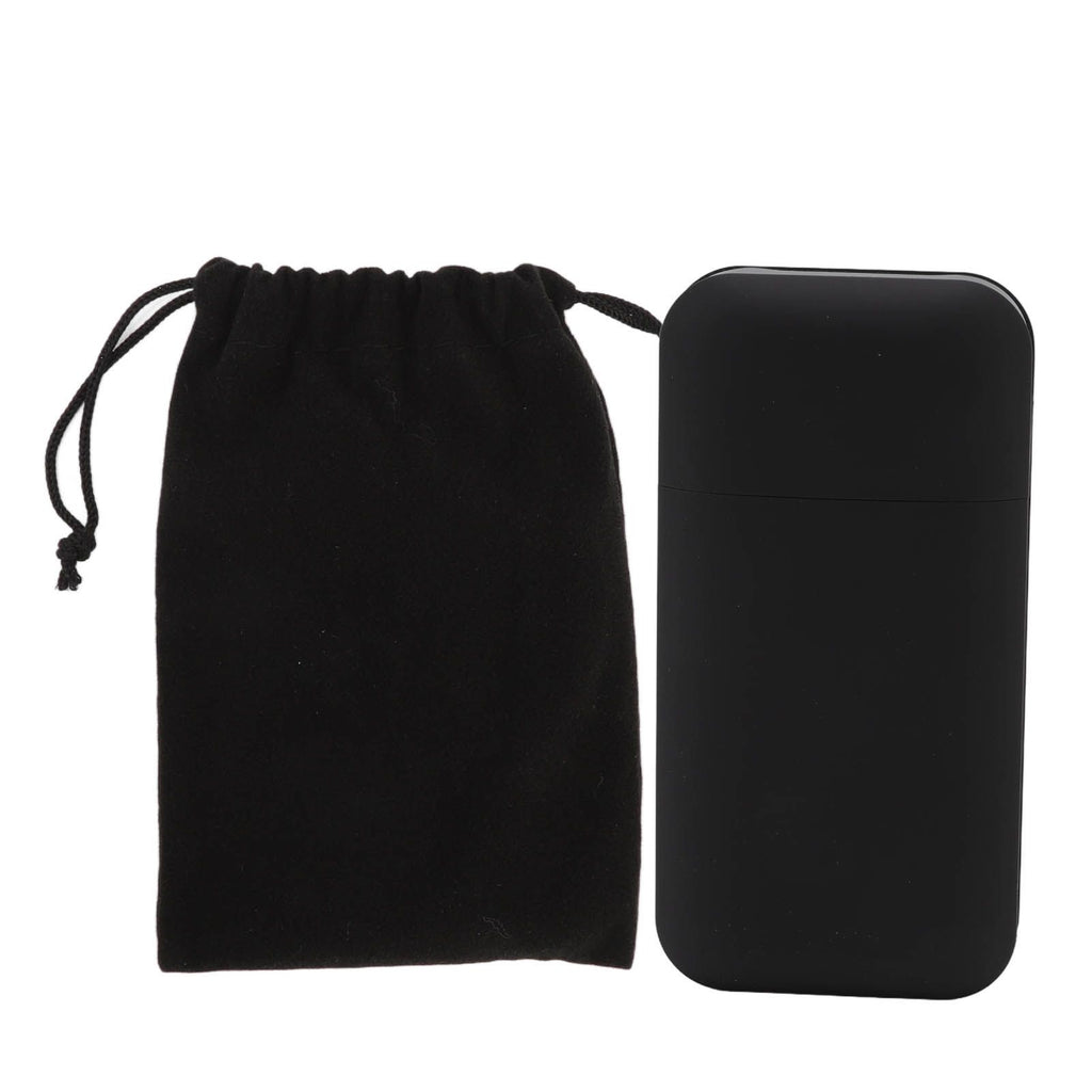 Cigarette Case Height Adjustable Thick Thin Cigarettes Dual Use Lighter Split Cigarette Case Holder Black