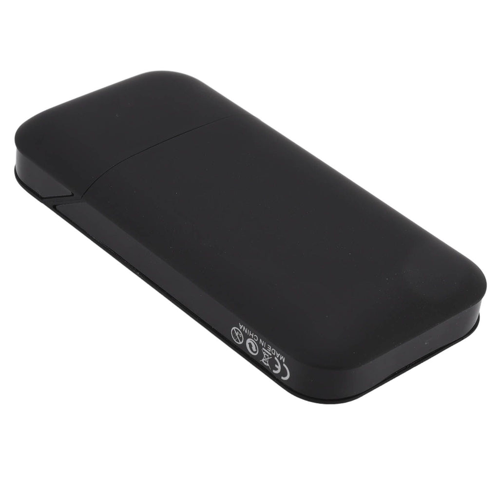 Cigarette Case Height Adjustable Thick Thin Cigarettes Dual Use Lighter Split Cigarette Case Holder Black