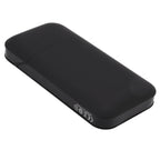 Cigarette Case Height Adjustable Thick Thin Cigarettes Dual Use Lighter Split Cigarette Case Holder Black
