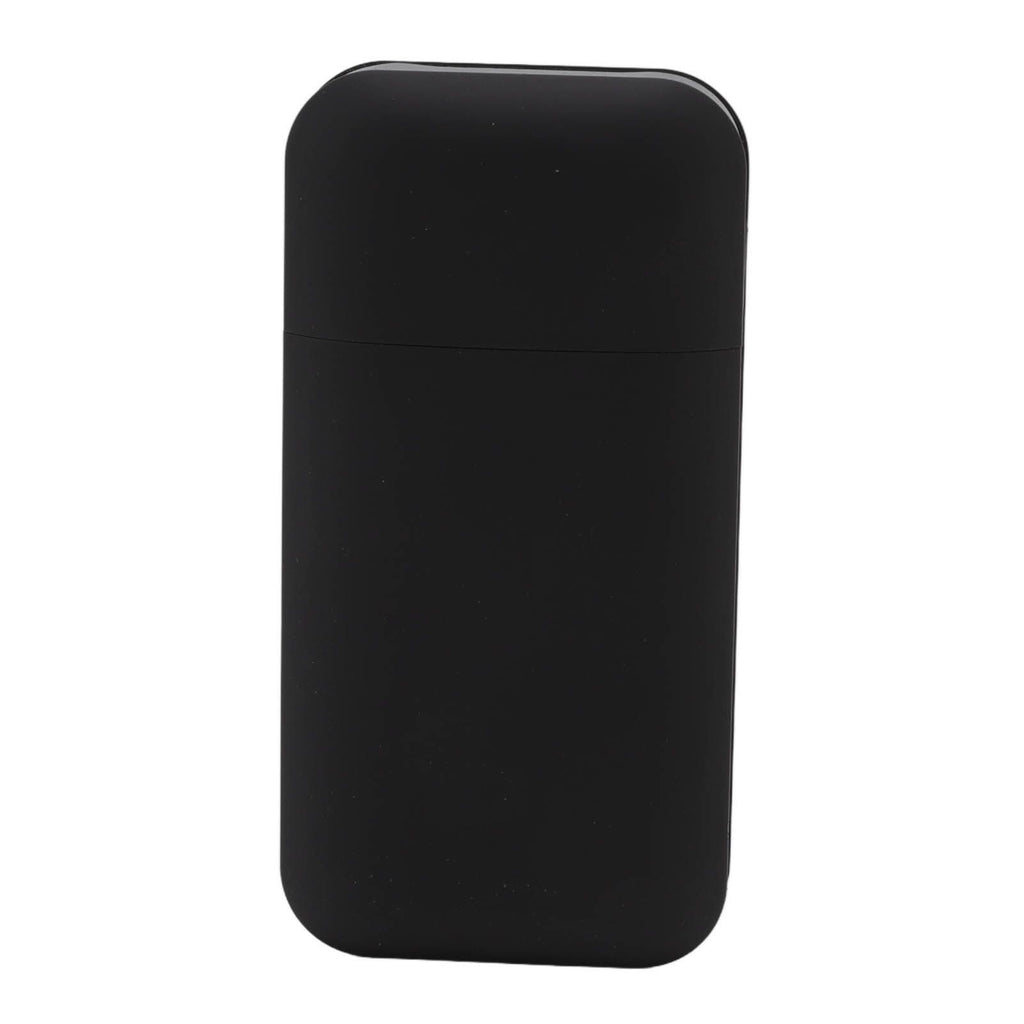 Cigarette Case Height Adjustable Thick Thin Cigarettes Dual Use Lighter Split Cigarette Case Holder Black