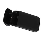 Cigarette Case Height Adjustable Thick Thin Cigarettes Dual Use Lighter Split Cigarette Case Holder Black