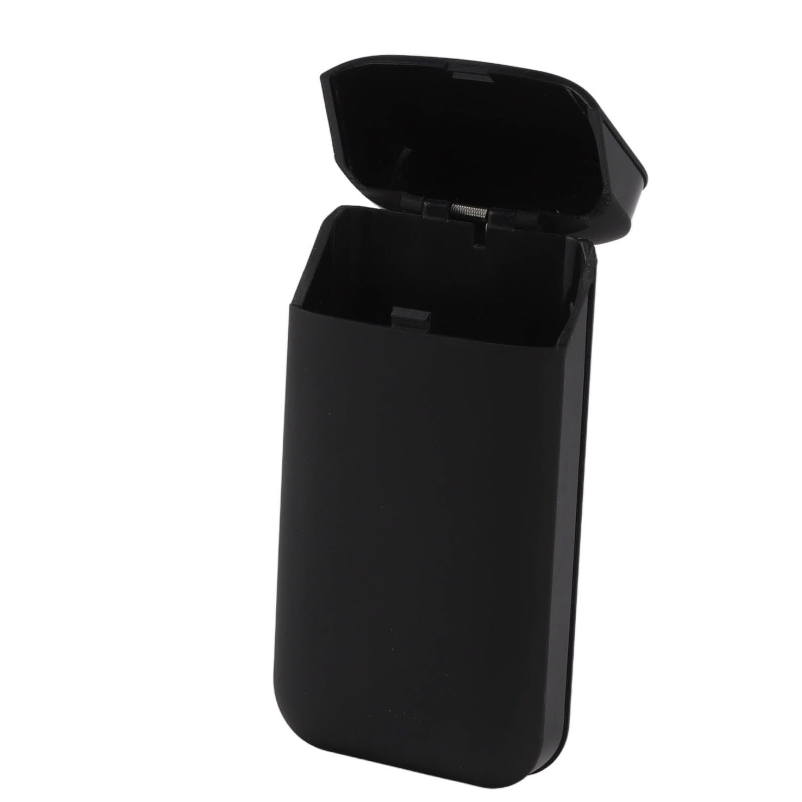 Cigarette Case Height Adjustable Thick Thin Cigarettes Dual Use Lighter Split Cigarette Case Holder Black