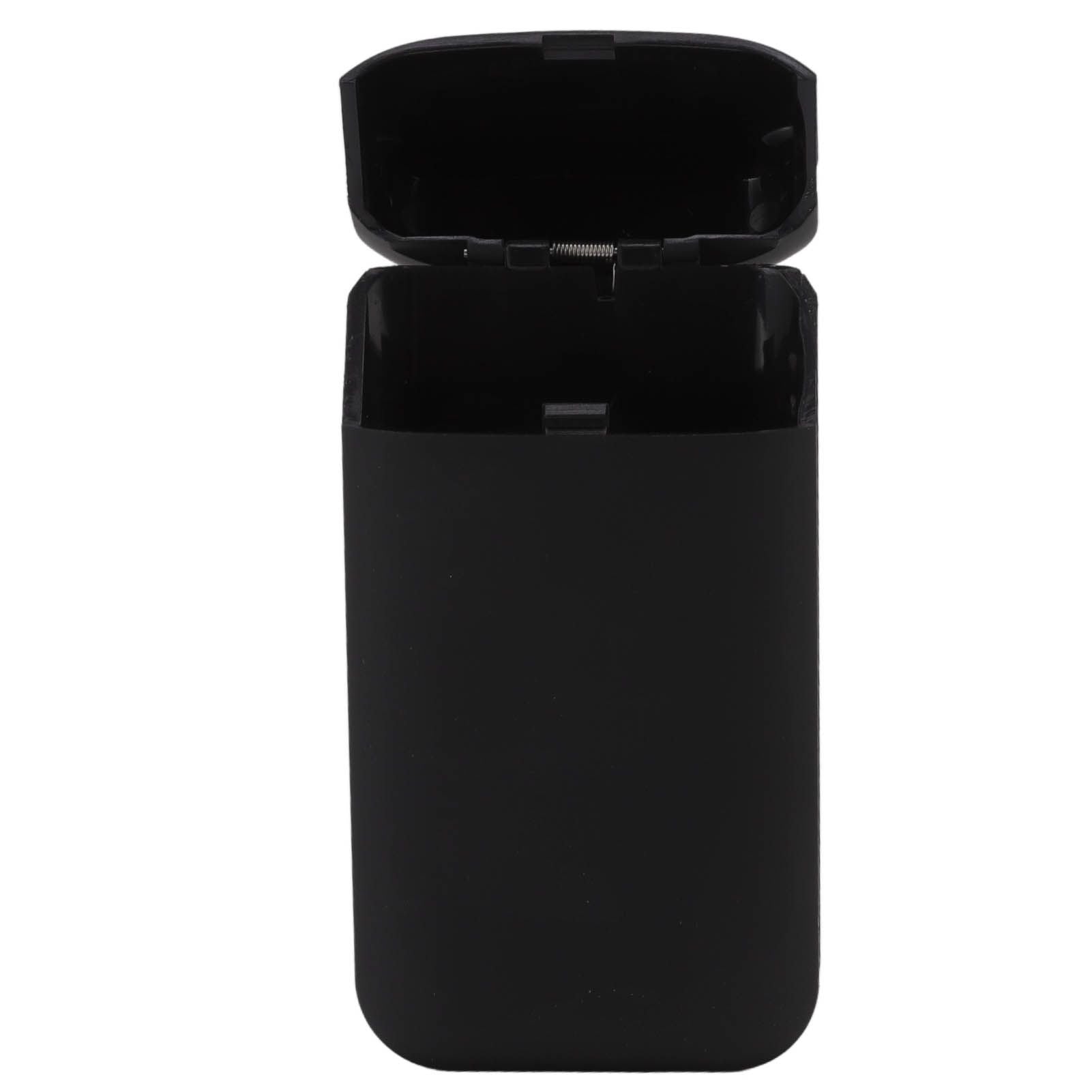 Cigarette Case Height Adjustable Thick Thin Cigarettes Dual Use Lighter Split Cigarette Case Holder Black