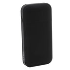 Cigarette Case Height Adjustable Thick Thin Cigarettes Dual Use Lighter Split Cigarette Case Holder Black