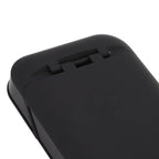 Cigarette Case Height Adjustable Thick Thin Cigarettes Dual Use Lighter Split Cigarette Case Holder Black