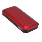 Cigarette Case Height Adjustable Thick Thin Cigarettes Dual Use Lighter Split Cigarette Case Holder Red