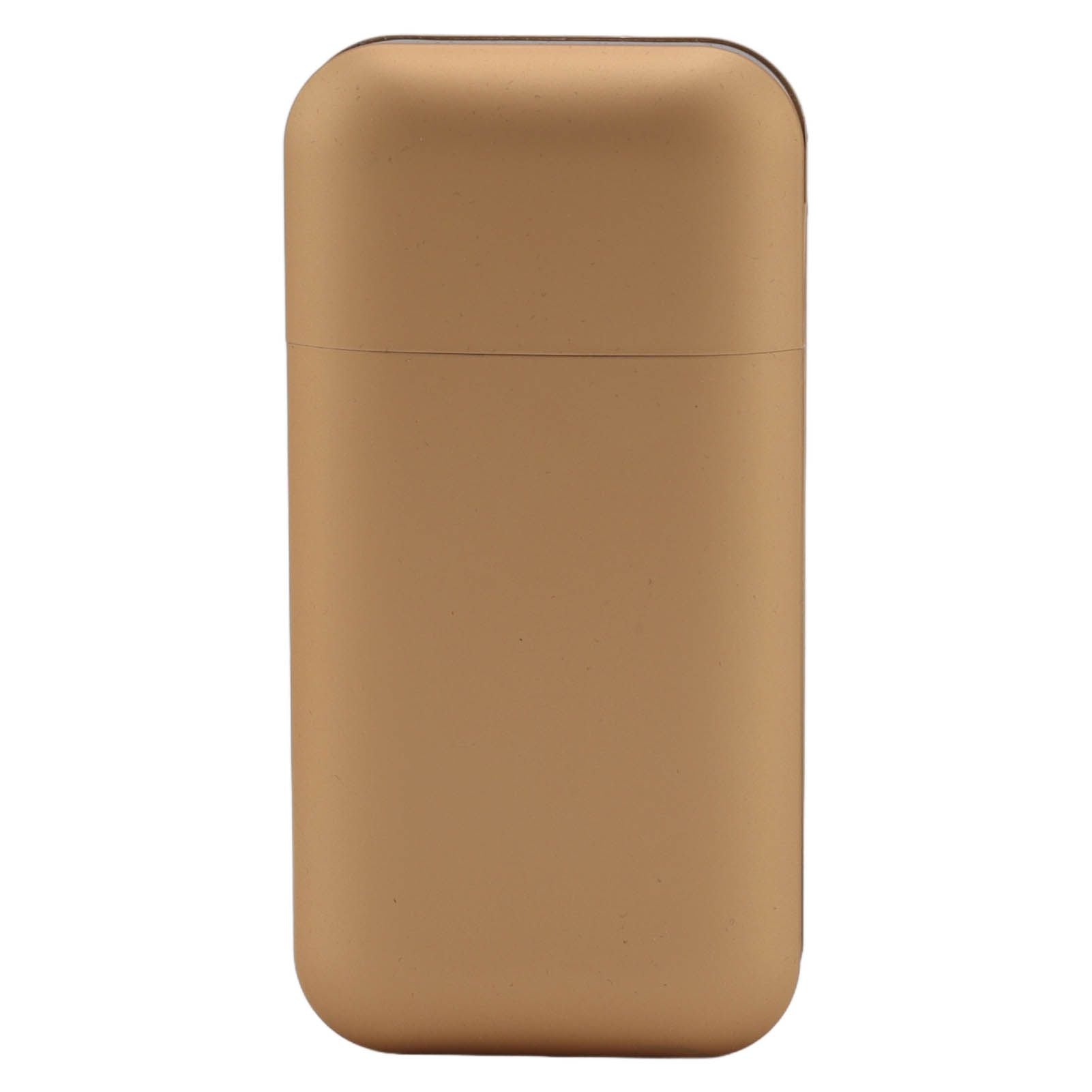 Cigarette Case Height Adjustable Thick Thin Cigarettes Dual Use Lighter Split Cigarette Case Holder Gold