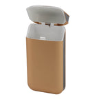 Cigarette Case Height Adjustable Thick Thin Cigarettes Dual Use Lighter Split Cigarette Case Holder Gold