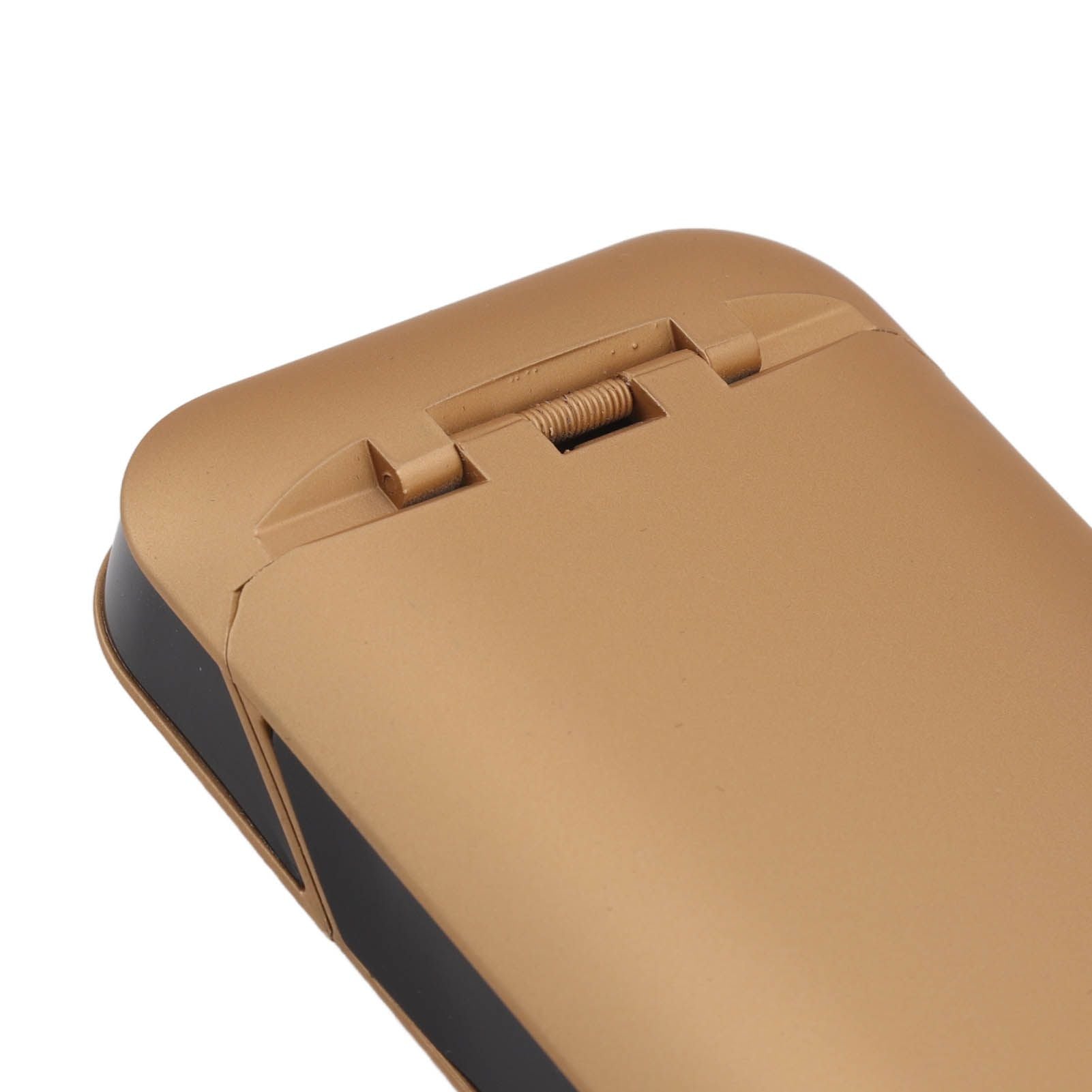 Cigarette Case Height Adjustable Thick Thin Cigarettes Dual Use Lighter Split Cigarette Case Holder Gold