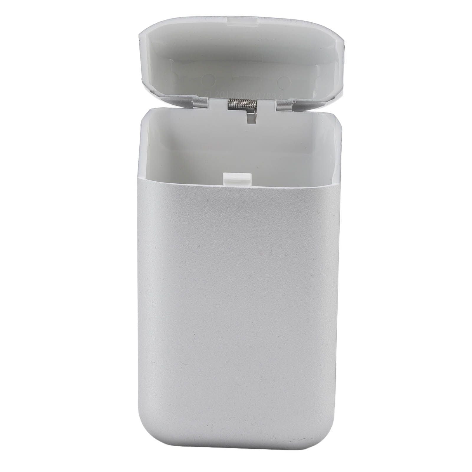 Cigarette Case Height Adjustable Thick Thin Cigarettes Dual Use Lighter Split Cigarette Case Holder Silver