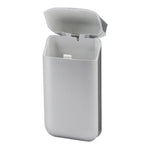 Cigarette Case Height Adjustable Thick Thin Cigarettes Dual Use Lighter Split Cigarette Case Holder Silver