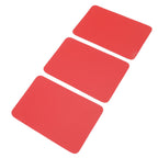 3 PCS Waterproof Kayak Patch PVC Raft Patch Rubber Boat Repair Patches Set for Inflatable Boat Canoe Red