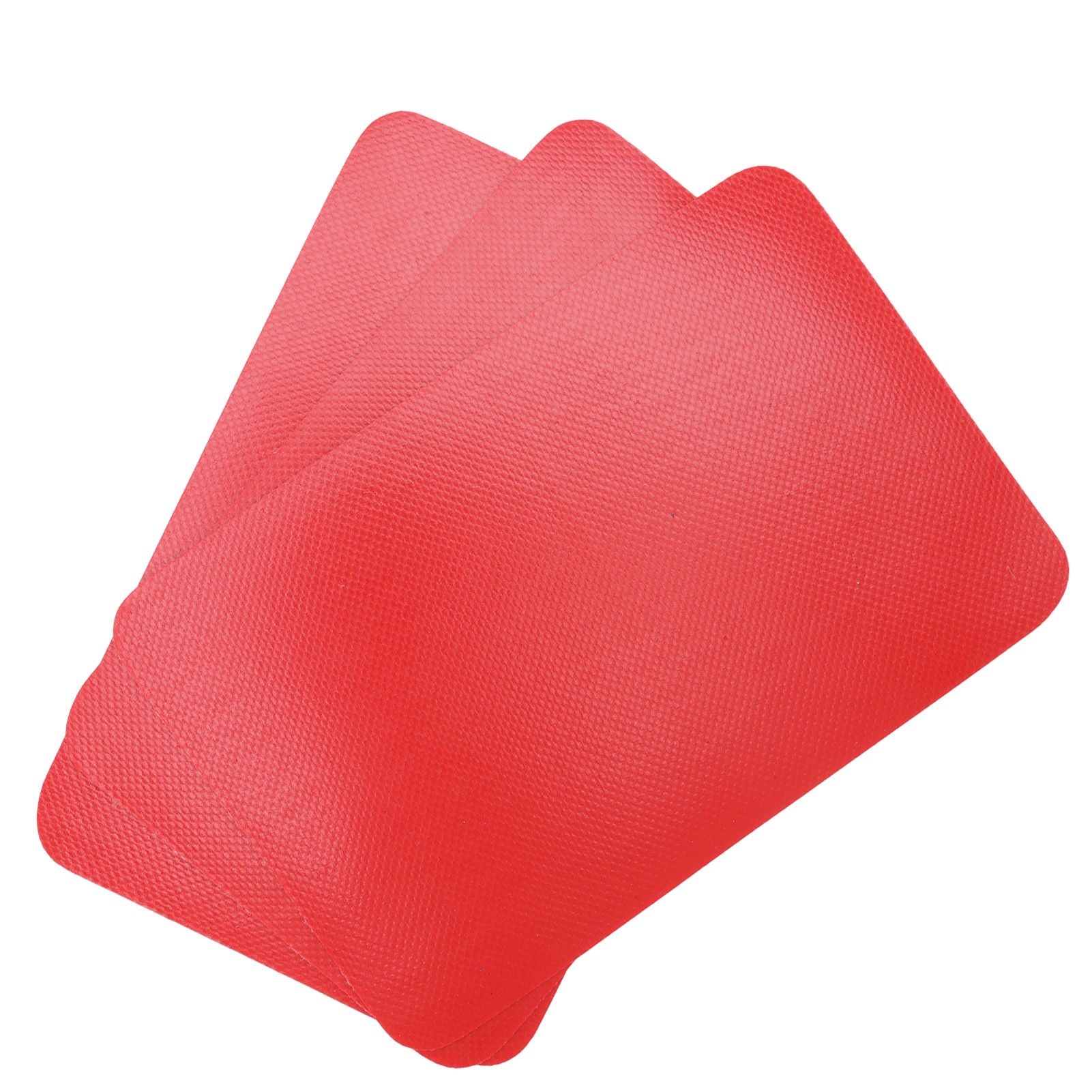 3 PCS Waterproof Kayak Patch PVC Raft Patch Rubber Boat Repair Patches Set for Inflatable Boat Canoe Red