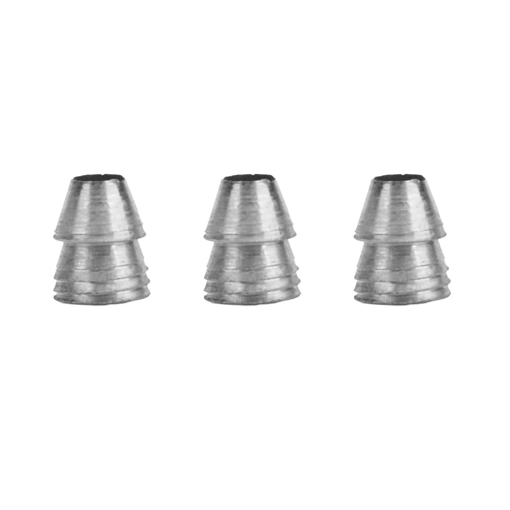 20pcs Safety Round Handle Wedges Steel Hammer Handle Splitting Wedge Set for Axe Claw Hammer Sledge Diameter 8mm / 0.31in