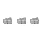 20pcs Safety Round Handle Wedges Steel Hammer Handle Splitting Wedge Set for Axe Claw Hammer Sledge Diameter 10mm / 0.39in