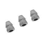 20pcs Safety Round Handle Wedges Steel Hammer Handle Splitting Wedge Set for Axe Claw Hammer Sledge Diameter 11mm / 0.43in