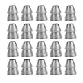 20pcs Safety Round Handle Wedges Steel Hammer Handle Splitting Wedge Set for Axe Claw Hammer Sledge Diameter 13mm / 0.51in