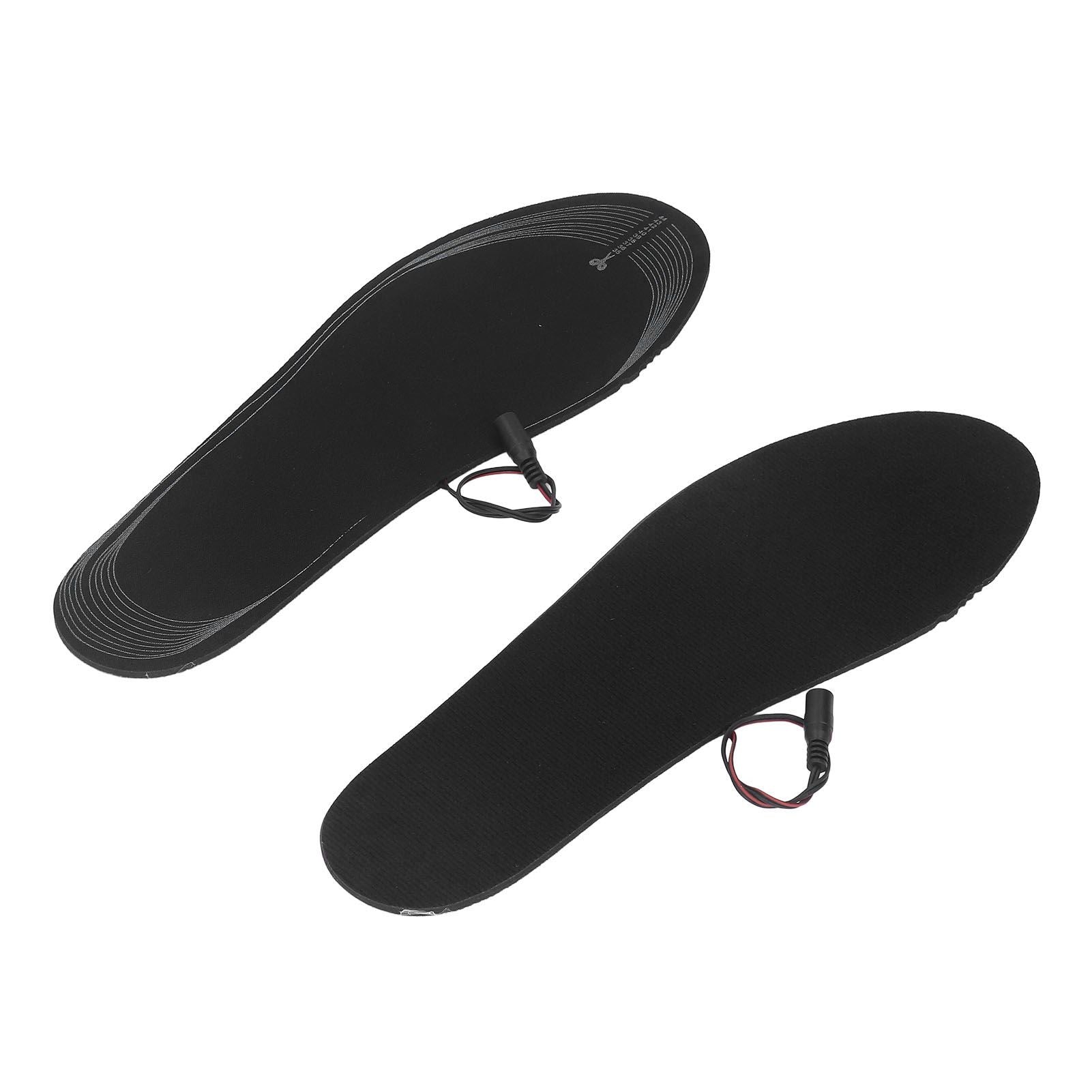 1 Pair Electric Heated Insole Warm Keeping Lightweight USB Charging No Smell EVA Electrical Heated Insole 5V