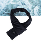 Electric Heated Scarf Rechargable 3 Gear Foldable Breathable Waterproof Neck Heating Pad for Winter