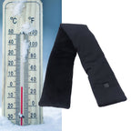 Electric Heated Scarf Rechargable 3 Gear Foldable Breathable Waterproof Neck Heating Pad for Winter