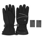 Heated Gloves Skiing Snowboarding Electric Battery Heated Gloves with 3 Heating Levels Skiing for Men Women L