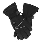 Heated Gloves Skiing Snowboarding Electric Battery Heated Gloves with 3 Heating Levels Skiing for Men Women XL