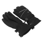 Heated Gloves Skiing Snowboarding Electric Battery Heated Gloves with 3 Heating Levels Skiing for Men Women XL
