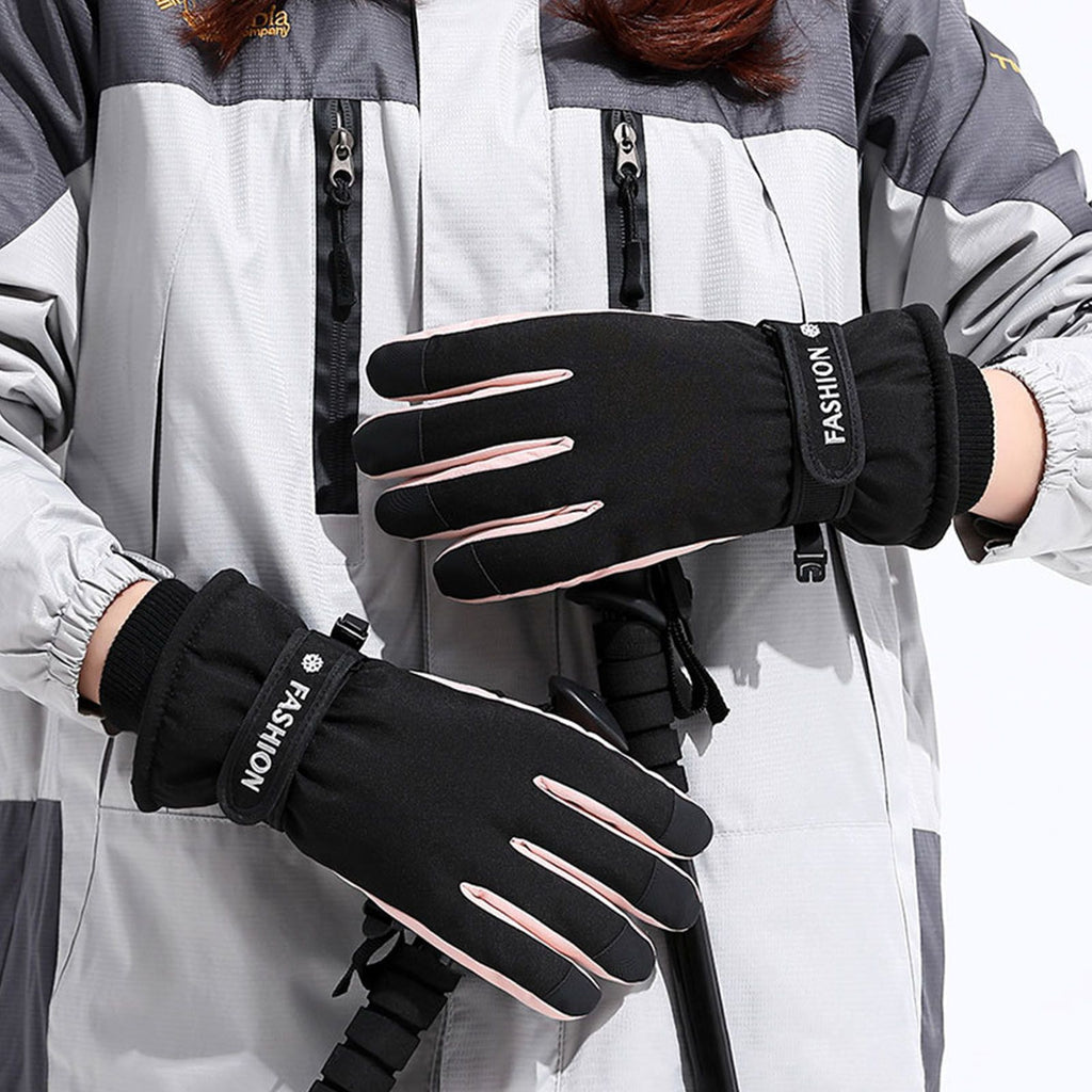Winter Waterproof Warm Gloves Full Finger Touch Screen Insulated Glove for Outdoor Mountaineering Skiing