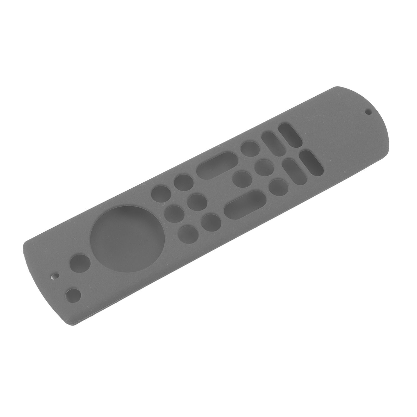 Remote Control Silicone Case Soft Safe Shockproof Waterproof Precise Cutout Fully Wrap Remote Cover for Amazon TV Dark Gray