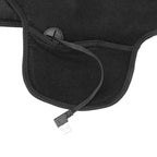 Heated Vest V Neck Fast Warmer Up Jacket USB Charge Electric Warming Heating for Winter Outdoor Men Women Black