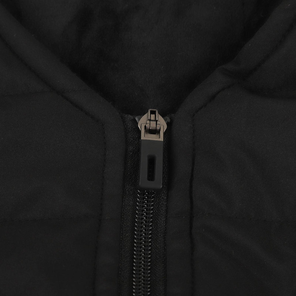 Heated Vest Cotton Four Zone Heating of Graphene V Neck USB Electric Jacket for Men and Women 5XL