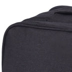 Travel Underwear Organizer Positive Ion Oxford Fabric Large Capacity Travel Bra Organizer for Underwear Women Travel Black