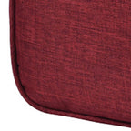 Travel Underwear Organizer Positive Ion Oxford Fabric Large Capacity Travel Bra Organizer for Underwear Women Travel Wine Red