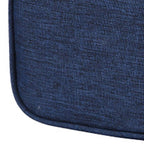 Travel Underwear Organizer Positive Ion Oxford Fabric Large Capacity Travel Bra Organizer for Underwear Women Travel Dark Blue
