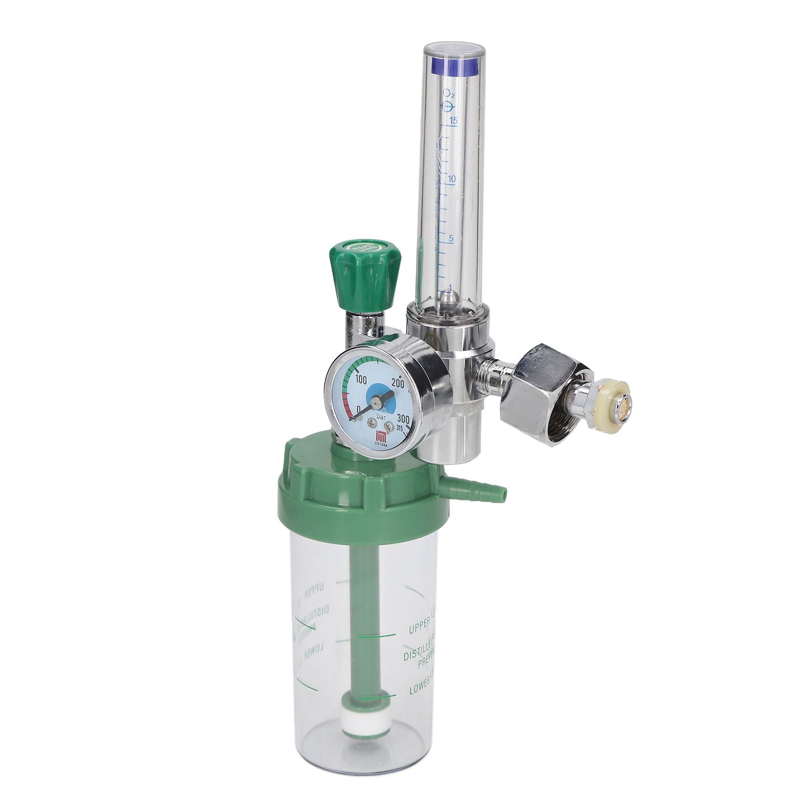 Oxygen Inhaler with G3/4 Internal Thread Russian Connector Oxygen Gauge Flow Meter for Emergency Home