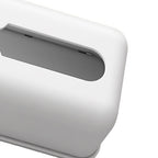 Wall Mounted Tissue Box Punching Free Cute Bear Pattern Plastic Tissue Dispenser for Home Bathroom White Bear Brown