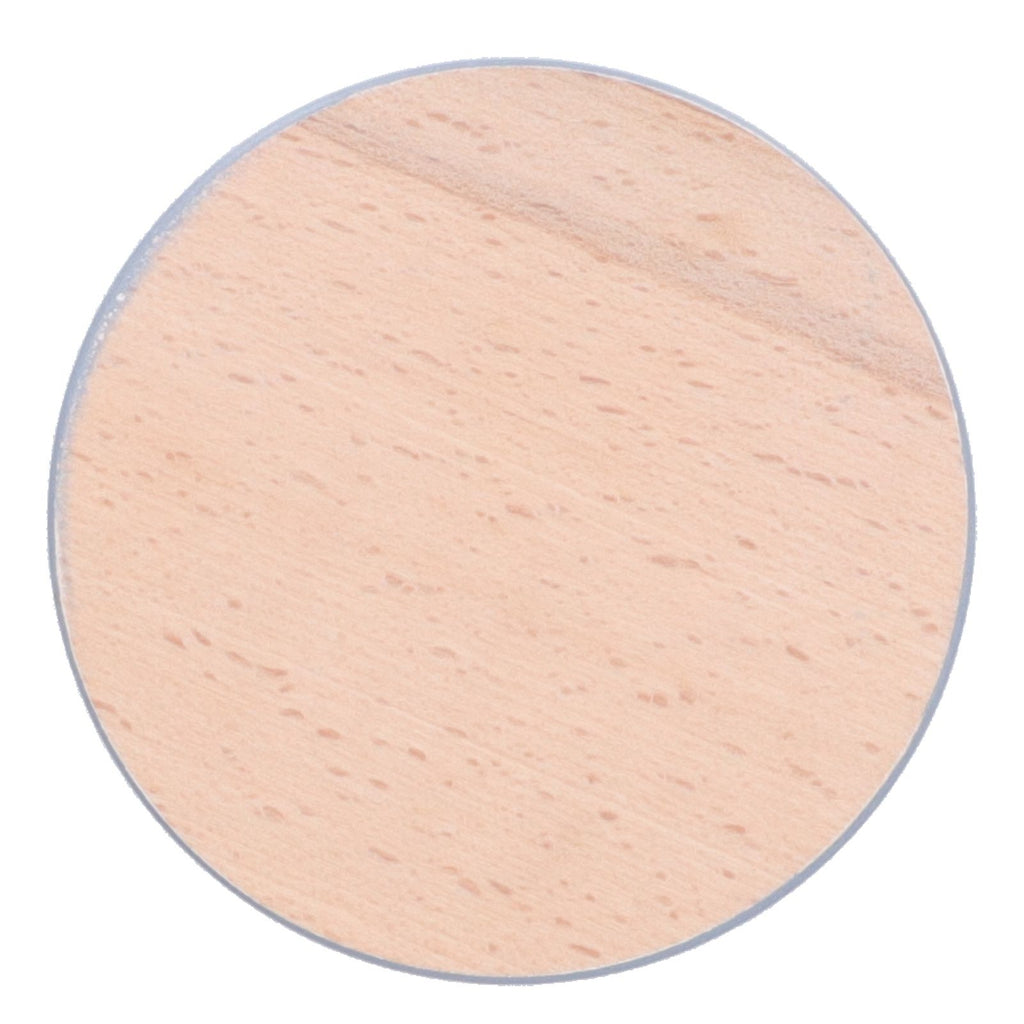 Round Wood Coaster Placemat Round Heat Resistant Drink Mat Cup Pad for Home KitchenGray
