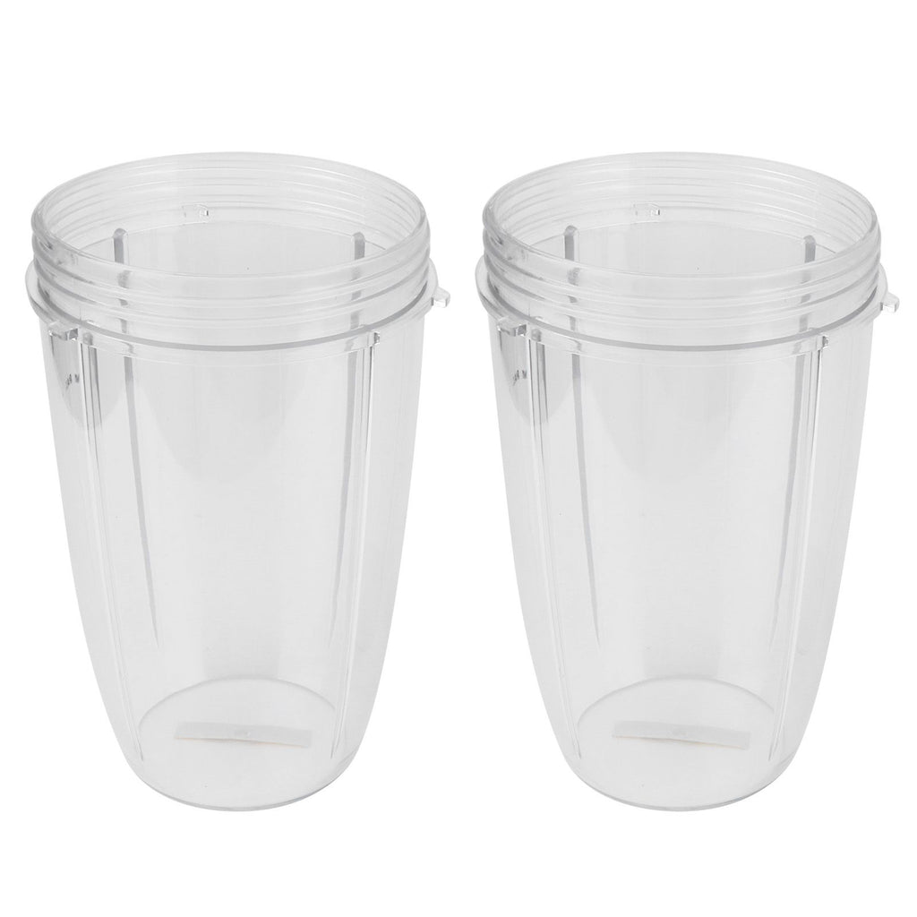 2Pcs Juicer Cup Transparent Mug Replacement Food Blender Accessory Fit for 600W 900W