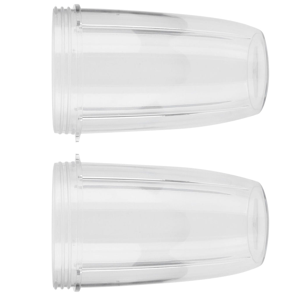 2Pcs Juicer Cup Transparent Mug Replacement Food Blender Accessory Fit for 600W 900W