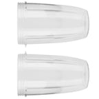 2Pcs Juicer Cup Transparent Mug Replacement Food Blender Accessory Fit for 600W 900W