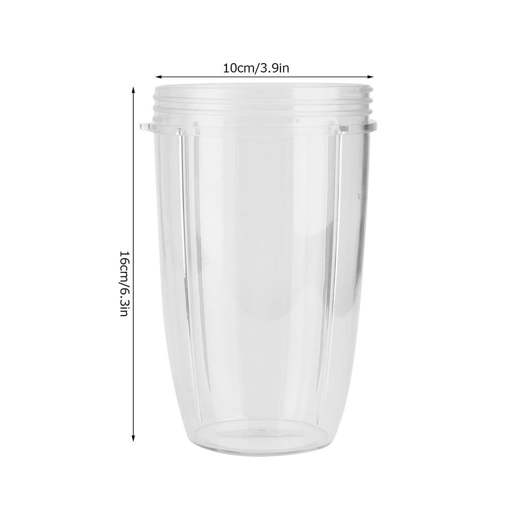2Pcs Juicer Cup Transparent Mug Replacement Food Blender Accessory Fit for 600W 900W