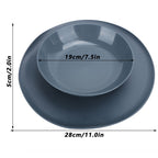 Dog Feeding Bowls Non Slip Anti-Spill Pet Bowl Detachable Pet Feeder Cat Feeding DishesGray