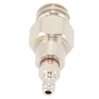 8mm CO2 Tank Adapter Male Thread TR21-4 Quick Disconnect Connector for Soda Club