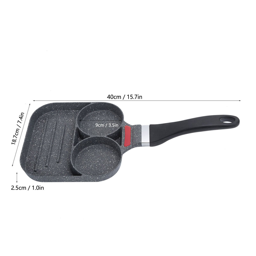 Egg Omelet Frying Pan Pancake Maker Cooker Breakfast Pot for Fuel Gas Stove Kitchen Tools