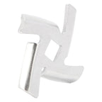2Pcs Meat Grinder Blade 304 Stainless Steel Grinding Plate Disc Accessory for 5#/B Type Grinder(8MM Square Hole Crossed Blade )