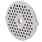 2Pcs Electric Mincer Blade Stainless Steel Grinding Plate Round Hole for 5#/B Type Grinder(3mm 56 Holes )