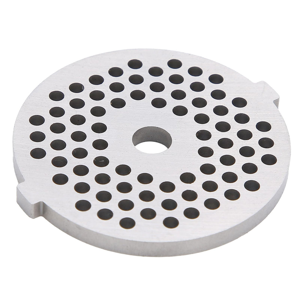 2Pcs Electric Mincer Blade Stainless Steel Grinding Plate Round Hole for 5#/B Type Grinder(3mm 56 Holes )