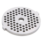 2Pcs Electric Mincer Blade Stainless Steel Grinding Plate Round Hole for 5#/B Type Grinder(3mm 56 Holes )