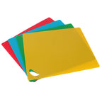 4pcs PP Flexible Kitchen Cutting Board Non Slip Cutting Board for Vegetable Meat 1.2mm