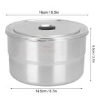 Lunch Box Portable 304 Stainless Steel Food Storage Container for School Picnic Camping1600ml